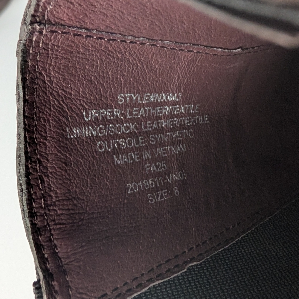 Madewell The Dimes Chelsea Boots Size 8 Turkish Coffee Brown Leather - Picture 7 of 9